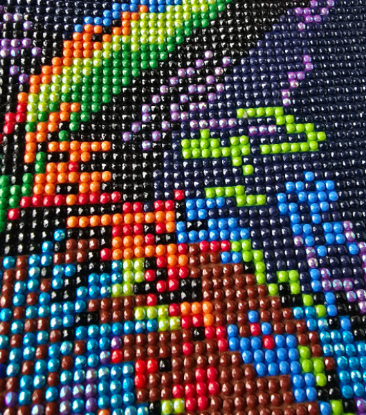 Diamond Painting Fix und Fertig Eule